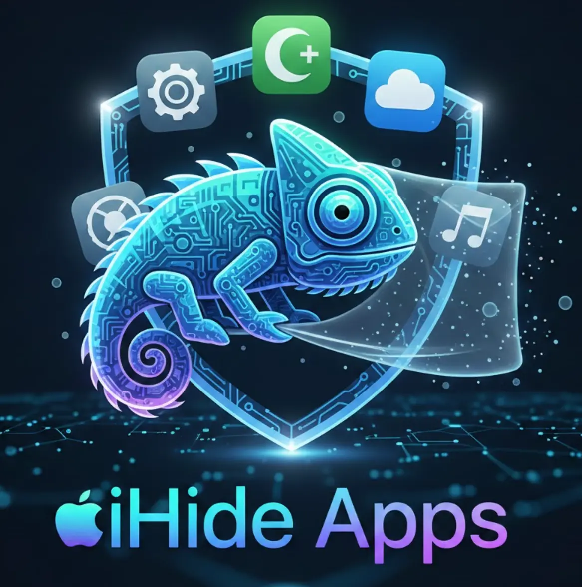 اخفاء التطبيق و الحفاظ علي خصوصيتك