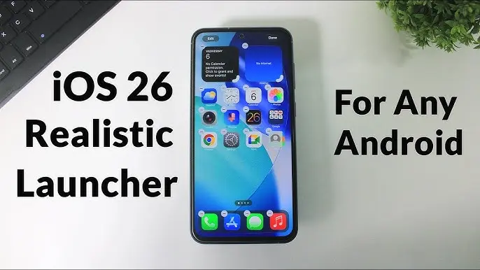 تحويل شكل الاندرويد لاخر اصدار من الايفون