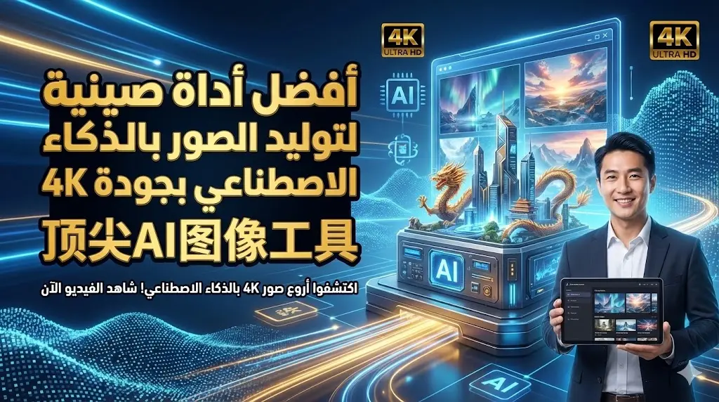 اداة صينية تولد صور بجودة 4k و تدمج الصور و تثبت الشخصية
