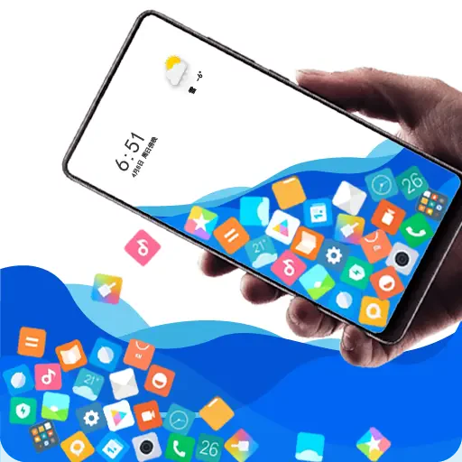 افضل تطبيق لتغيير شكل الايقونات بشكل مائل و تجميل الهاتف