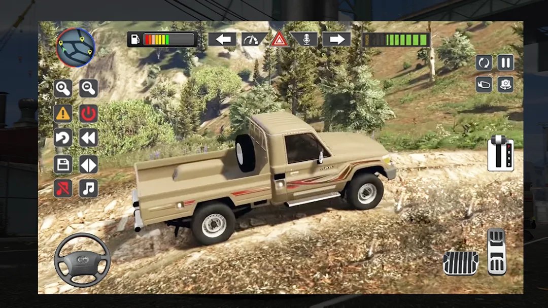 لعبة قيادة الشاص والدفع الرباعي في الطرق الوعرة screenshot 1