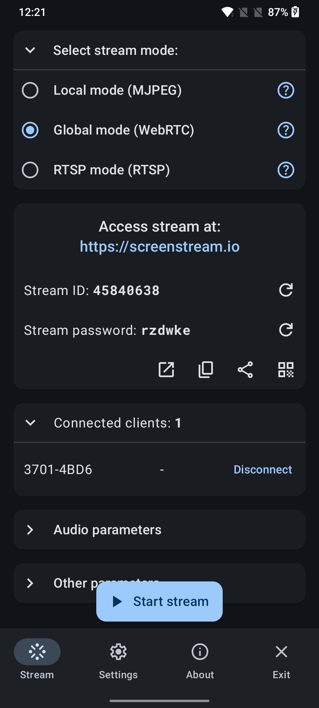 أفضل تطبيق لمشاركة شاشة الهاتف مباشرة عبر المتصفح بدون كابلات أو برامج إضافية screenshot 5