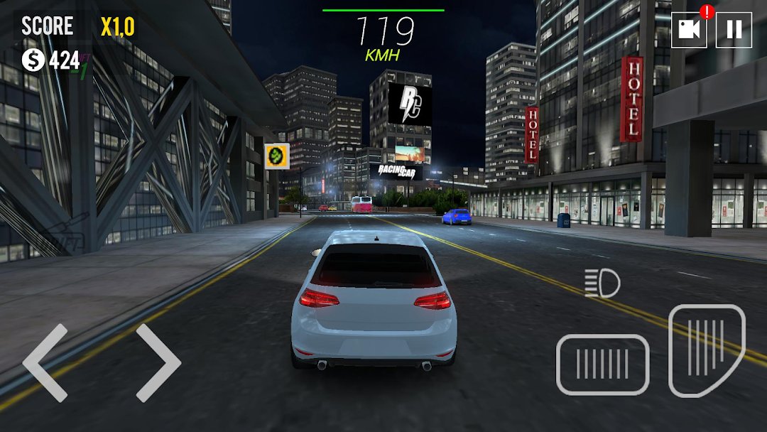 لعبة محاكاة قيادة السيارات من داخل المقصورة screenshot 4