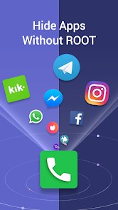 اخفاء الملفات و الصور داخل تطبيق المكالمات screenshot 8