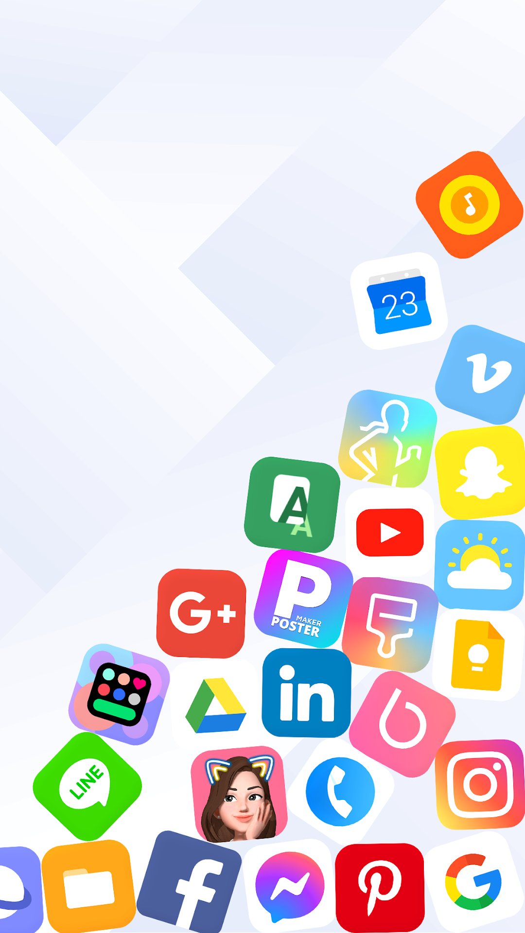 خلفيات متحركة للأندرويد تجعل أيقونات التطبيقات تتحرك على الشاشة screenshot 6