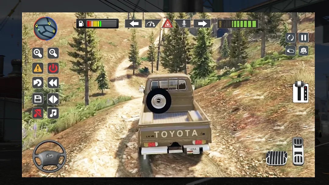 لعبة قيادة الشاص والدفع الرباعي في الطرق الوعرة screenshot 4