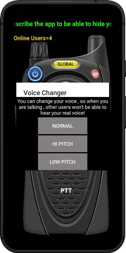 لاسلكي احترافي عبر الإنترنت: حوّل هاتفك إلى Walkie Talkie بسهولة screenshot 4