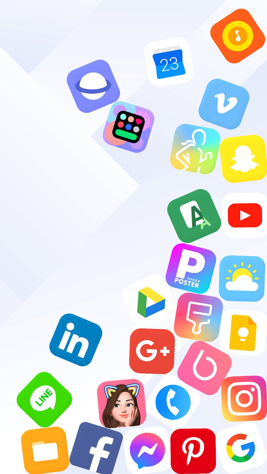خلفيات متحركة للأندرويد تجعل أيقونات التطبيقات تتحرك على الشاشة screenshot 7