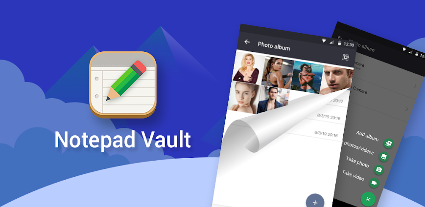Background تطبيق اخفاء الملفات و التطبيقات داخل الملاحظات 