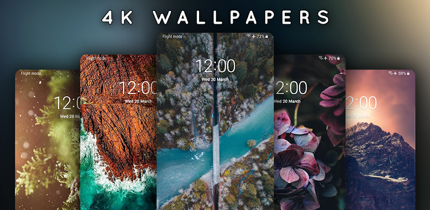 Background غيّر شكل هاتفك يوميًا بخلفيات 4k مذهلة  